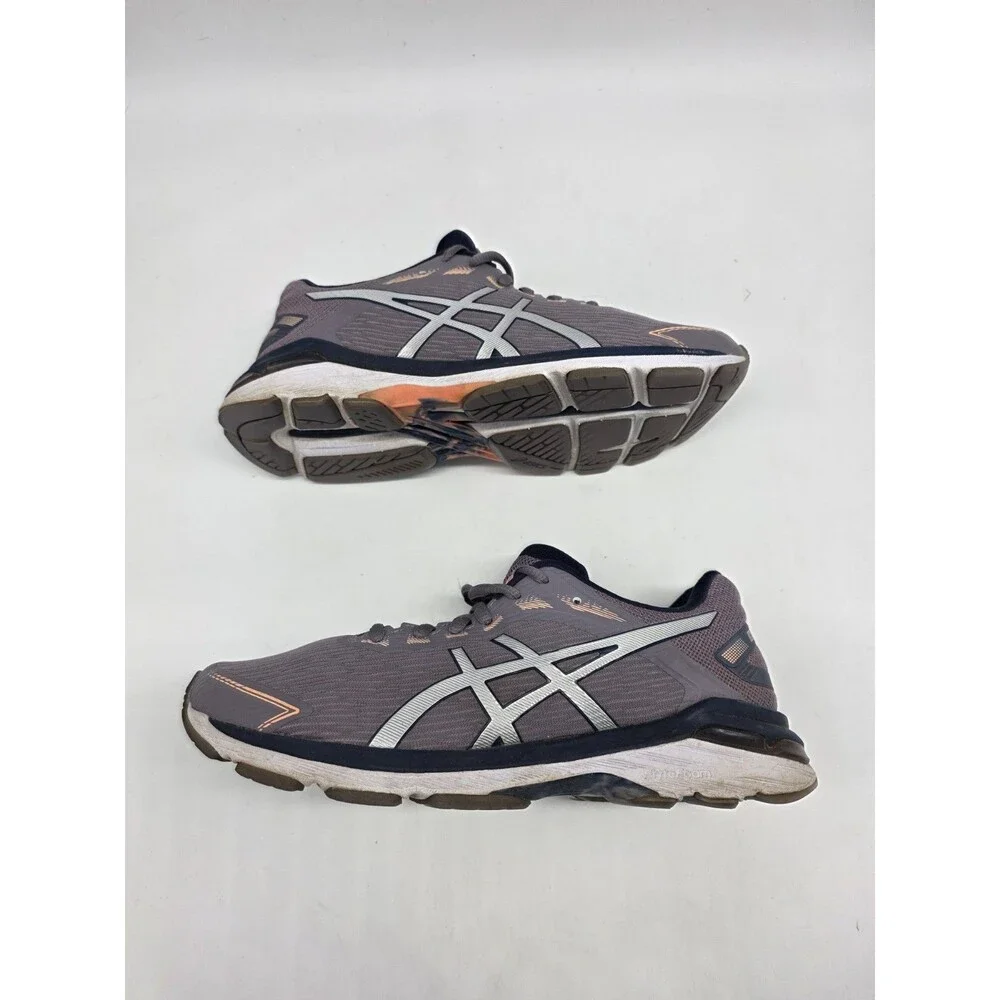 ASICS GT-2000 7 Twist Womens Size 8 Running Shoes Lavender Sneaker 1012A516